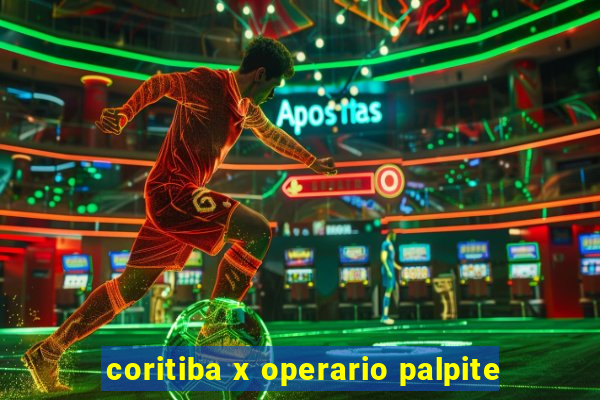 coritiba x operario palpite